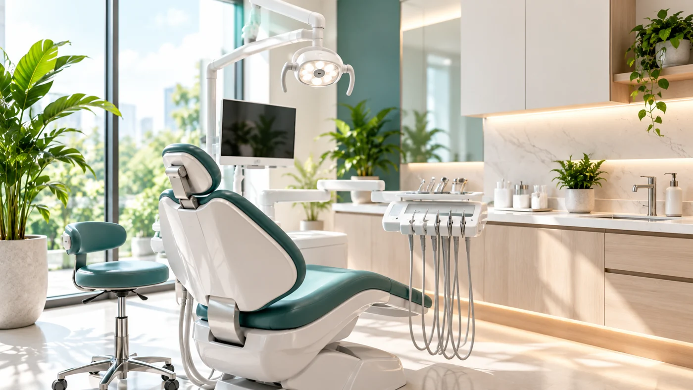 Modern dental treatment room